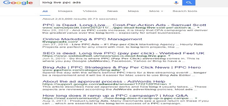 Google: Right Side Ads Are Dead, Long Live the PPC Ads